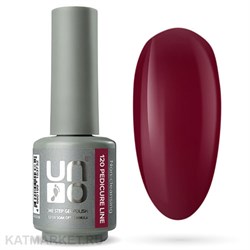 {{photo.Alt || photo.Description || 'Uno 8г Pedicure Line 120 бордовый Однофазный гель-лак'}}