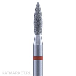Владмива Фреза алмазная, пламя 2,1 мм, красное 806.104.243.514.021 70601121
