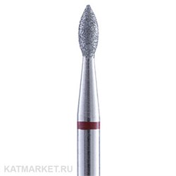 Владмива Фреза алмазная, пламя-пуля 2,1 мм, красная 806.104.257.514.021 70603121
