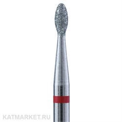 Владмива Фреза алмазная, олива 1,8 мм, красная 806.104.277.514.018 70607118