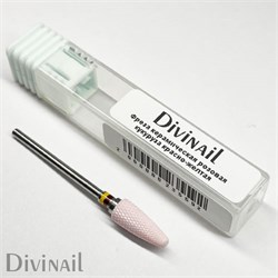 Divinail Розовая керамическая фреза, кукуруза красная-желтая 70000121