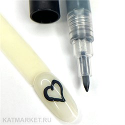 Акриловый маркер, черный 61010002