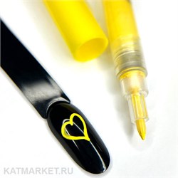 Акриловый маркер, желтый 61010008