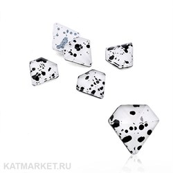 Divinail Стразы скорлупка 01 пакет 20шт 61301001