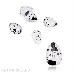 Divinail Стразы скорлупка 03 пакет 20шт 61301003