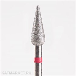 Система Фреза алмазная 856.104.266.110.040 (арт.71005540) Почка удлиненная красная 4мм 71005540