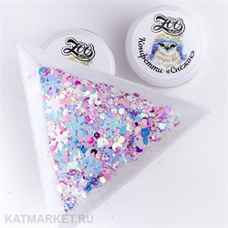 {{photo.Alt || photo.Description || 'ZooNail Конфетти Снежок 1г (1564)'}}