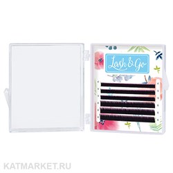 Lash&Go Черные ресницы микс 0,07/C+/7-12 mm (6 линий) 81203101