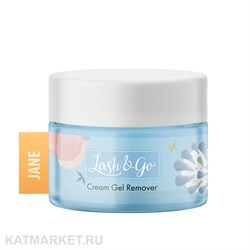 Lash&Go Крем-гель ремувер для снятия наращенных ресниц Jane цветной, 13г 81305501