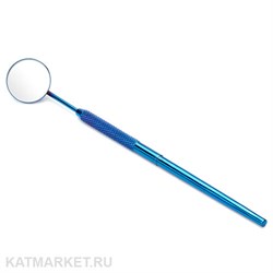 Enigma Зеркало для наращивания круглое Blue metallic 24*24mm 81303001