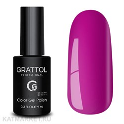 Grattol 9мл 166 Ultra Fuchsia Серия Летний микс 10602166