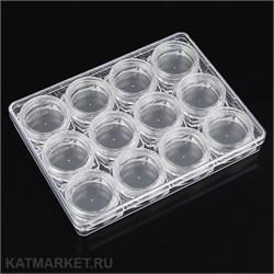 Баночки для дизайна, набор 12шт 60817009