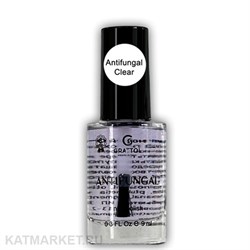 Grattol 9мл Antifungal Прозрачный Лак для ногтей без лампы 10634001