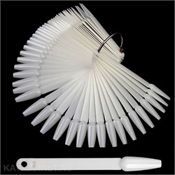 Палитра Веер Балерина на кольце 50шт, матовая 60806100