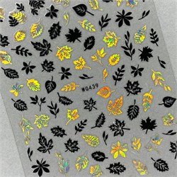 Наклейки PopFinger серия WG 439 фольгированные 61215439