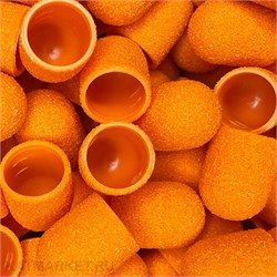 Colorcaps Колпачок для педикюра Orange 13мм, 80 грит 70220031