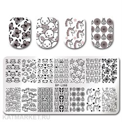 BornPretty Пластина для стемпинга BP-L088 60501488