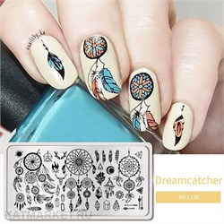 BornPretty Пластина для стемпинга BP-L100 60501500