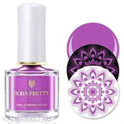 BornPretty 6мл Лак для стемпинга Q01 60505041