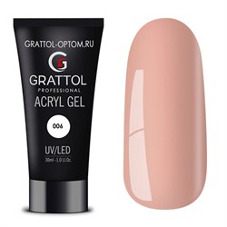 Grattol 30мл 06 Акри-гель Камуфляж 10601806