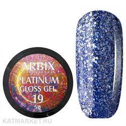 Arbix 5г 19 Platinum Gloss гель для дизайна 11220019