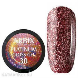Arbix 5г 30 Platinum Gloss гель для дизайна 11220030