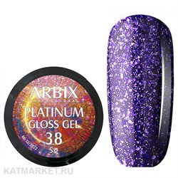Arbix 5г 38 Platinum Gloss гель для дизайна 11220038