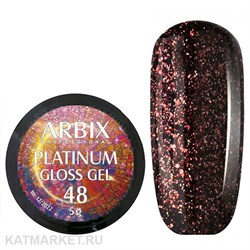 Arbix 5г 48 Platinum Gloss гель для дизайна 11220048
