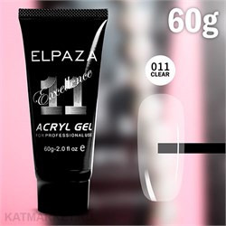 Elpaza 60мл 11 прозрачный Excellence Акригель 11216311