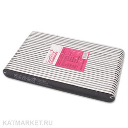 Пилка SunShine Прямая 180/240 черная, блок 25шт (1шт-16р) 60607223
