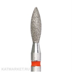КМИЗ Алмазная фреза 117969 пламя 2,5мм красное 856.104.243.080.025 70112125