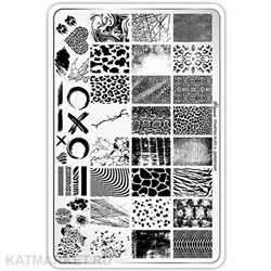 {{photo.Alt || photo.Description || 'Малина Пластина для стемпинга 4 "Дикий мир" (+ демолист)'}}