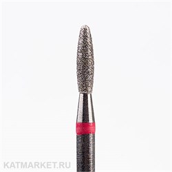 Система Фреза алмазная 856.104.263.080.021 (арт.71003521) Пламя тупое красное 2,1мм 71003521