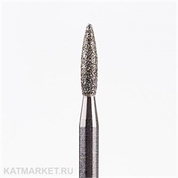 Система Фреза алмазная 866.104.261.080.021 (арт.71003621) Пламя тупое синее 2,1мм 71003621