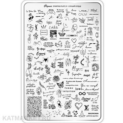 {{photo.Alt || photo.Description || 'Малина Пластина для стемпинга 27 "Слушай сердце " (+ демолист)'}}