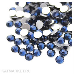 Стразы стекло, Монтана ss4(1.5мм) 200шт 61305112