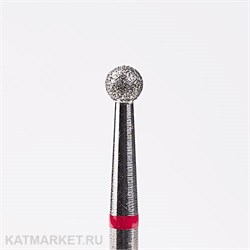 Система Фреза алмазная 856.104.001.027.029 (арт.71007529) Шар красный 2,9мм 71007529