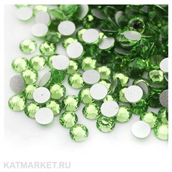Стразы стекло, Светло-зеленые ss6(1.9мм) 1440шт 61305284