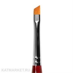 {{photo.Alt || photo.Description || 'Roubloff GC63R Кисть наклонная для геля из синтетического волокна #6'}}