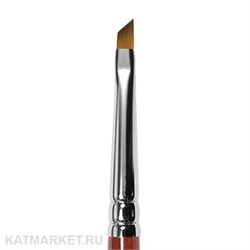 Roubloff DS63R Кисть наклонная из синтетики, имитация колонка #4 61104244