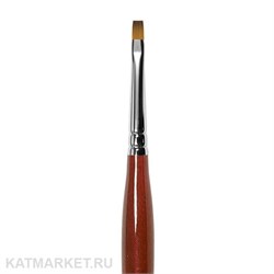 Roubloff DS23R Кисть плоская из синтетики, имитация колонка #2 61104262