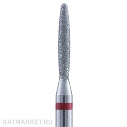 Владмива Фреза алмазная, пламя-свеча 1,6 мм, красная 806.104.244.514.016 70604116