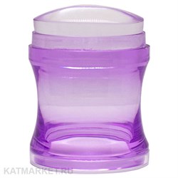 Штамп для стемпинга пластиковый, фиолетовый 60503124