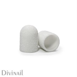Divinail Колпачок белый на пластиковой основе, 80 грит 7мм 70211112