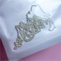 ZooNail Цепь для маникюра 0,8мм серебро 50см (1779) 61601779