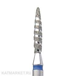 КМИЗ Алмазная фреза 118187 пламя Торнадо 1,8мм синее 866.104.243.100.018 70113218