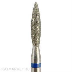 Divinail Алмазная фреза пламя 2,3мм синее 70951232