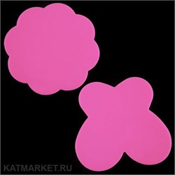 Силиконовая палитра для смешивания красок 2шт, фуксия 60802044