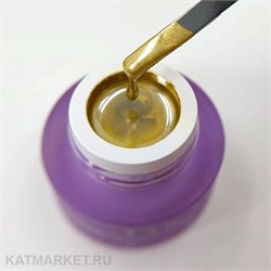 {{photo.Alt || photo.Description || 'PN 5г Liquid Steel Гель-краска золото с зеркальным эффектом'}}