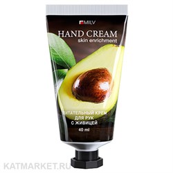 Milv 40мл Пион Питательный крем для рук с живицей (18716) 31531014